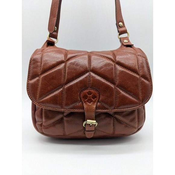 PATRICIA NASH London quilted leather vintage saddle crossbody bag -(USED) - Picture 10 of 15